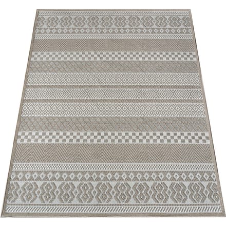 Binnen- en buitenkleed Verona beige 80x150 cm