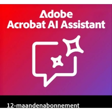 Adobe AI Assistant for Acrobat | 12 maanden | 1 apparaat