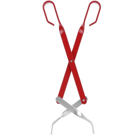 Pinces à Barbecue Multifonction Anti-Échaudure Pince Alimentaire de Cuisson Accessoire BBQ pour Maison Camping red