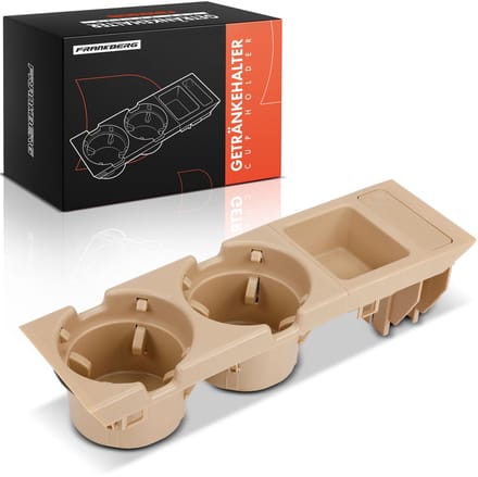 Frankberg 1x Bekerhouder voor BMW 3er Cabrio Compact Coupé Touring E46