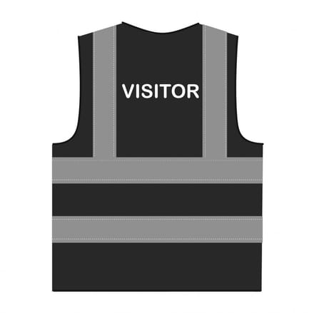 Visitor hesje RWS zwart