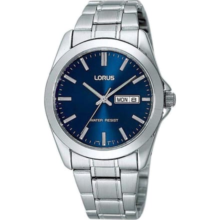 Lorus RJ603AX9 Heren Horloge 37 mm - Zilverkleurig