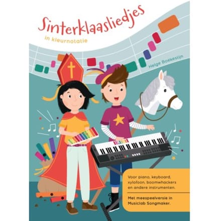 Sinterklaasliedjes In Kleurnotatie - Liedjes In Kleurnotatie - Helge Boekestijn