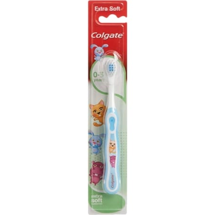 Colgate Smiles Baby 0-3 jaar Tandenborstel - Blauw