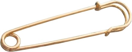 Fako Bijoux® - Sierspeld / Sjaalspeld - Classic - 76x19mm - Goudkleurig