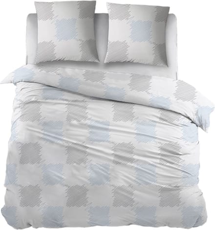 Snoozing Oranges Dekbedovertrek - Extra breed - 260x200/220 cm - Blauw