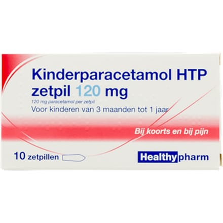 Paracetamol zetpil 120mg