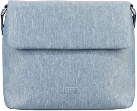 JOST schoudertas Bergen Crossbody Bag Misty Blue blauwgrijs