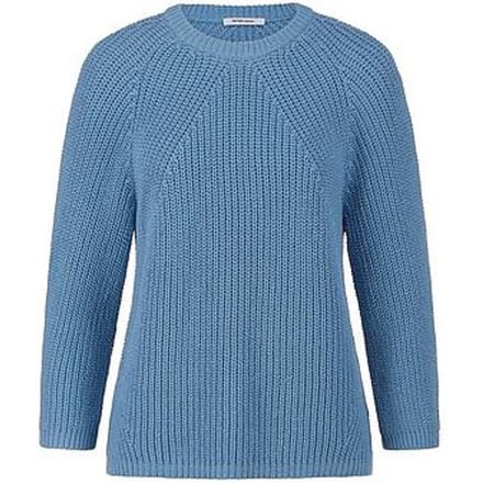 Trui ronde hals Van Peter Hahn blauw