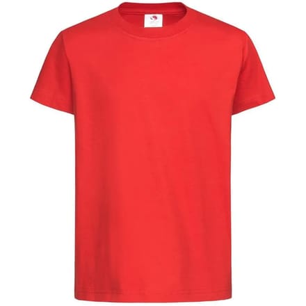 Stedman Kids´ Classic-T S140K - SCARLET RED - S (122/128)