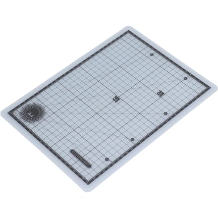 Tapis de découpe A4 auto-cicatrisant, échelles précises, tapis de découpe semi-transparent double face en PVC pour la couture white