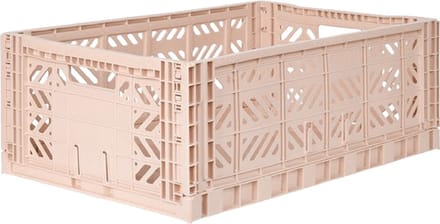 AyKasa Folding Crate Maxi Box - Milk Tea