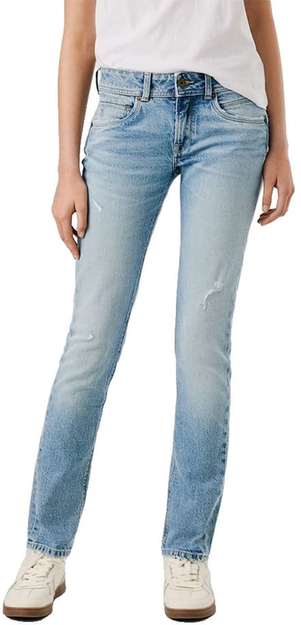 Pepe Jeans Slim Iconic Brooke Lage Taille Jeans Blauw 29 / 34 Vrouw