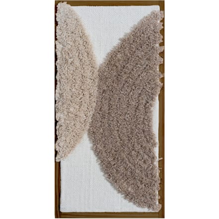 Wanddecoratie Dook - Wool Hanging 40 x 80 cm - Luxe Wanddecoratie van Wol