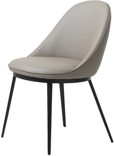 Nordic Home - Madeleine eetkamerstoel PU-leer - taupe