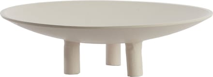 Light&living Plateau op voet Ø40x11 cm TABUA crème