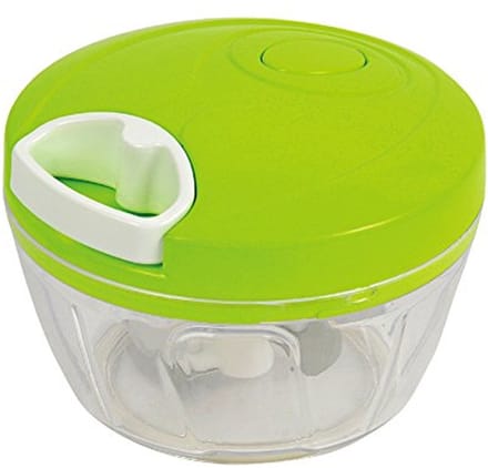 Handmatige Keukenmachine - Groente Snijder - Snel Ingrediënten Bereiden - Compact Handmatig Ontwerp - 12.5 cm Diameter - Multi