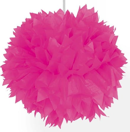 Folat - Pompom Magenta 30 cm per stuk
