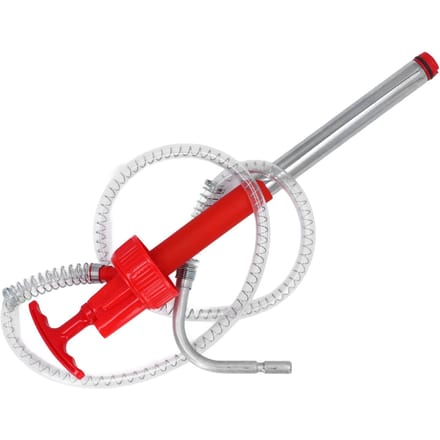 Pompe de transfert portable étanche Pompe manuelle verticale portable pour fût d'huile 20L white