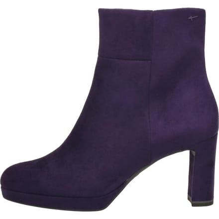 Tamaris - Enkellaarsjes Hak Fuchsia 36