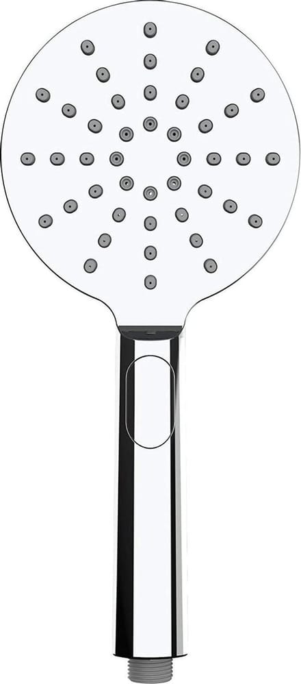 Wenko Handdouche Design 12 Cm 3 Standen Abs Chroom/zilver