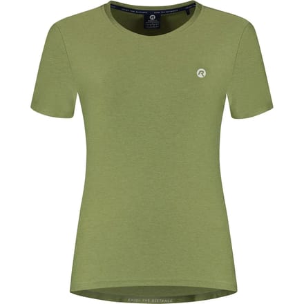 Rogelli Essential Dames Hardloopshirt - Korte Mouw - Groen