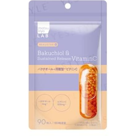 LAB BEAUSTER Bakuchiol & Sustained Release Vitamin C 90 tablets