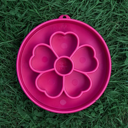 Sodapup Ebowl Flower - Slowfeeder Hond - Anti-Schrokbak - Bloem Design - Voor Beginners - Roze