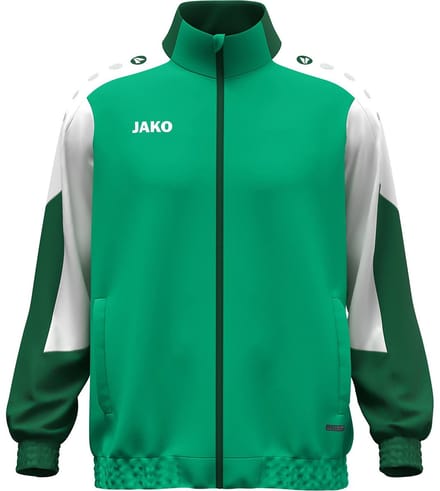 Jako Dynamic Presentatiejack - Groen / Wit / Donkergroen | Maat: M