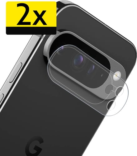Camera Lens Protector - Geschikt voor Google Pixel 9 Pro XL - 2 Stuks - Camera Screenprotector - Beschermglas - Gehard Glas - Tempered Glass - Screen Protector