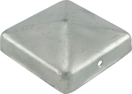 Piramide afdekkap - Verzinkt - 91 x 91 mm