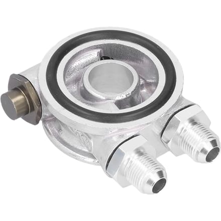 Oliekoeler Filter Sandwichplaat Thermostaat Adapter Set AN10 M18x1.5mm Fitting Universeel voor Auto