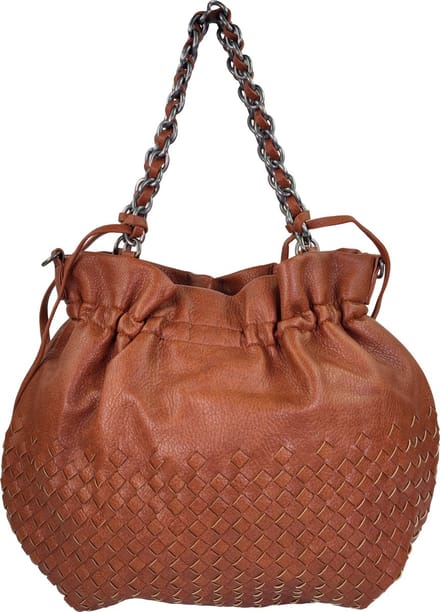 Mandoline 100% vegan handtas camel