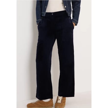 Wide Legs corduroy broek