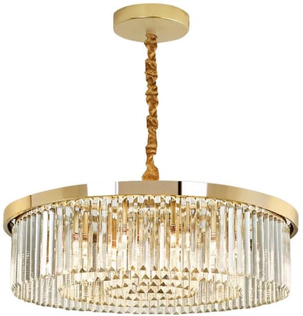 Toolight App1531-8Cpr Kroonluchter Goud 58X58X66,5Cm