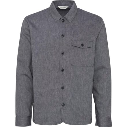 Lange mouw overshirt van gemengde linnen Casual Friday Augusto 0066