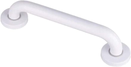 Steunbeugel Badkamer - Veiligheidshandgreep Douche - Extra Ondersteuning - Antislip Oppervlak - 45 cm - Wit