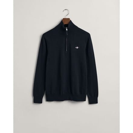Gant Trui Classic Cotton Half Zip Avond Blauw / male