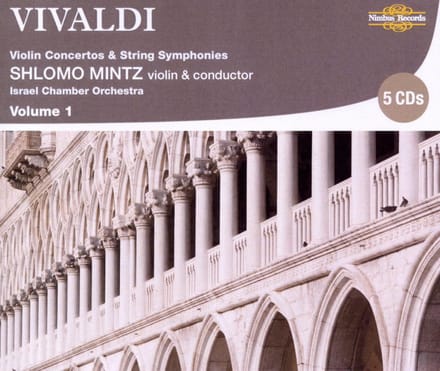 Israel Chamber Orchestra, Shlomo Mintz - Vivaldi: Violin Concertos & String Symphonies - Volume 1 (5 CD)