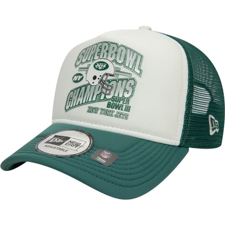 New Era Superbowl Trucker Pet Groen