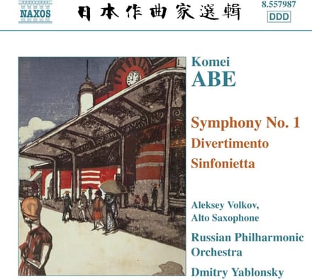 Aleksey Volkov, Russian Philharmonic Orchestra, Dmitry Yablonsky - Abe: Symphony No.1 (CD)