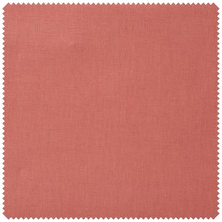 Katoenen stof "Uni" Polyester gecoat - Marsala