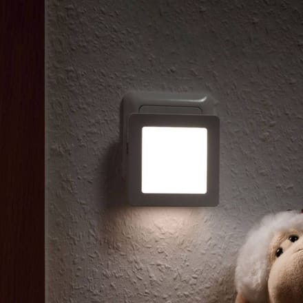 Paulmann Esby 92493 LED-nachtlamp Vierkant LED Warmwit Wit
