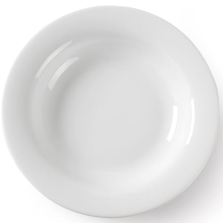 OPTIMA soepbord, wit porselein, diameter 220 mm, set van 1 - Hendi 770863
