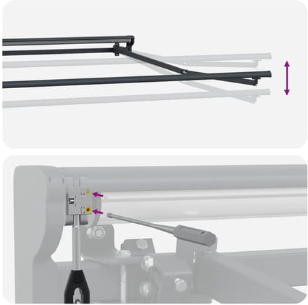 vidaXL - Elektrisch - Uitschuifbare - Zonneluifel - Taupe - 3,5 - x - 2 - m