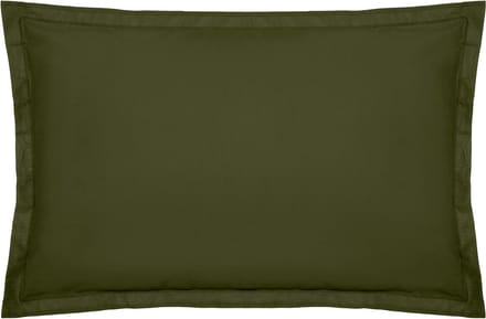 Atmosphera Katoen kussensloop - Set van 2 stuks - 50x70cm - Kaki