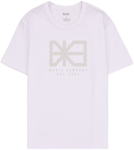 Makia Flag T-shirt Met Korte Mouwen Wit M Man