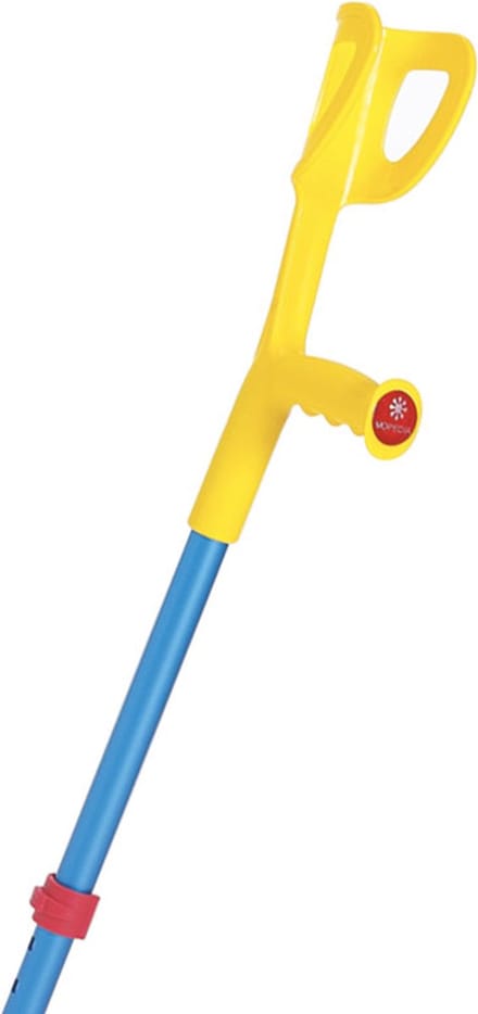 Moretti Ellboogkrukken - Loopkruk kinderen (1 paar) - Geel/Blauw