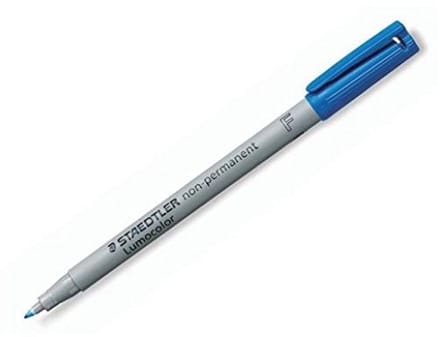Overheadpennen en correctiemarkers, fineliner, universele pen, niet-permanent, rood