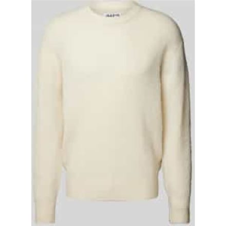 Gebreide pullover met ronde hals